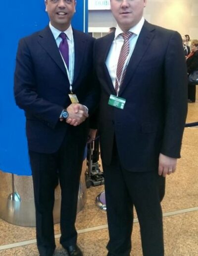 Cu Angelino Alfano, ministrul Italian al Justiției.